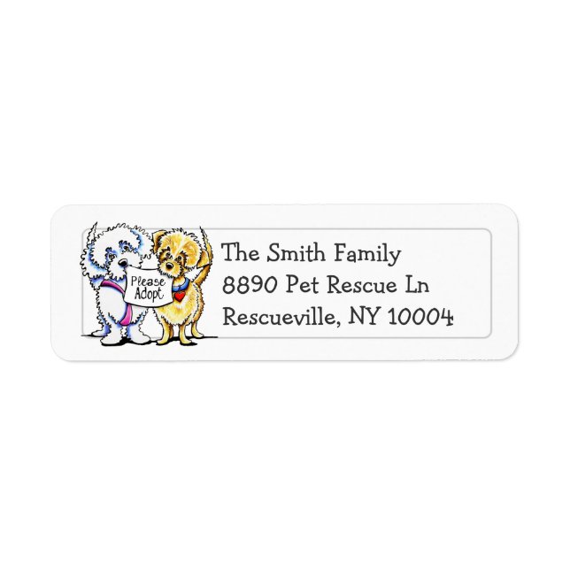 Mighty Mutts Please Adopt Studio Simple (Front)