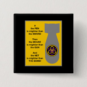 Mighty Net 2 15 Cm Square Badge