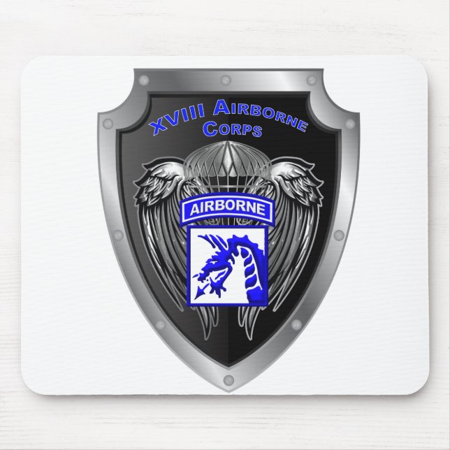 Mighty XVIII Airborne Corps Mouse Pad (Front)