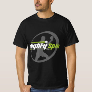 MightySpin  Ping Pong Tee   Table Tennis  Cool