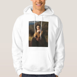 Mignon Innocence of Adolescent Girl, Bouguereau  Hoodie