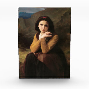 Mignon Innocence of Adolescent Girl, Bouguereau  Photo Block