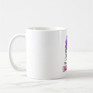 Migraine Headache Awareness Ribbon Support Gifts Coffee Mug
