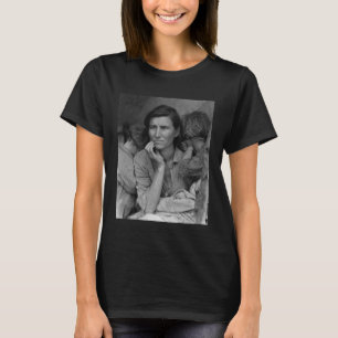 Migrant Mother Nipomo California by Dorothea Lange T-Shirt