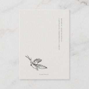 Migratory Swallow- Book Insert Enclosure Card