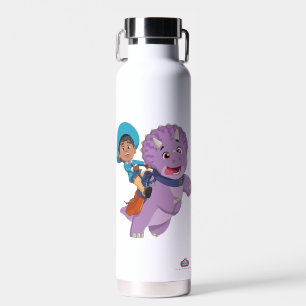 Miguel and Tango Dino Ranch Water Bottle