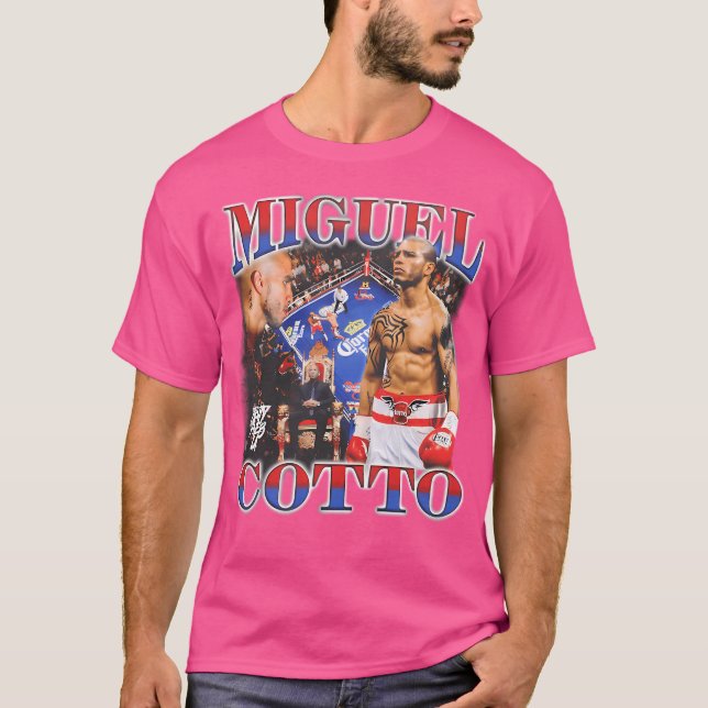 Miguel Cotto Puerto Rican Boxing Legend T-Shirt (Front)