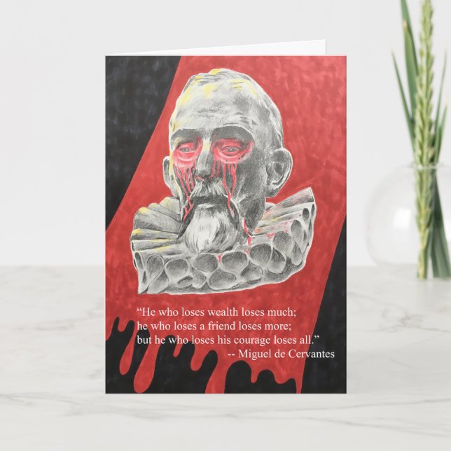 Miguel de Cervantes  Card (Front)