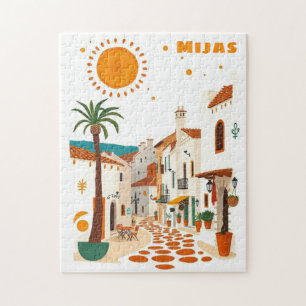 Mijas Spain holiday Andalucia Costa sol  Jigsaw Puzzle