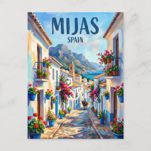 Mijas Spain Postcard
