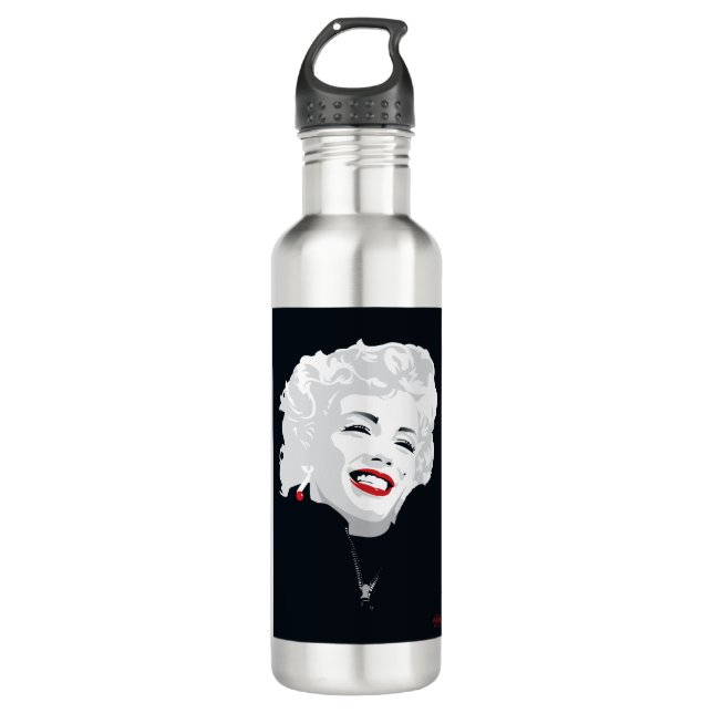 MIK05BW Miki Marilyn.tif 710 Ml Water Bottle (Front)