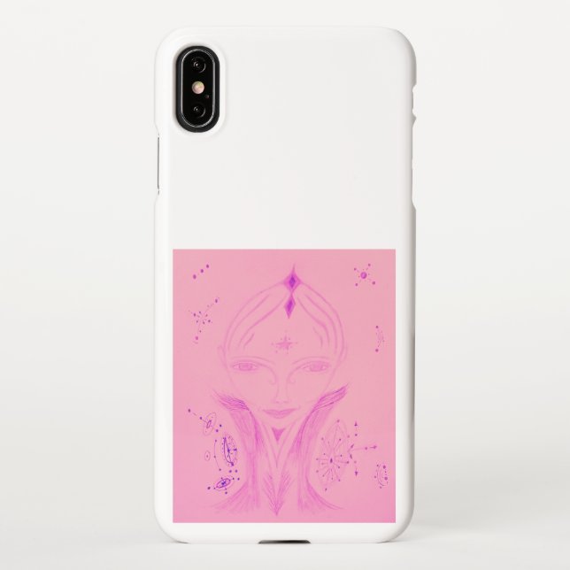 Mika Galactic Being iPhone Case (Back)