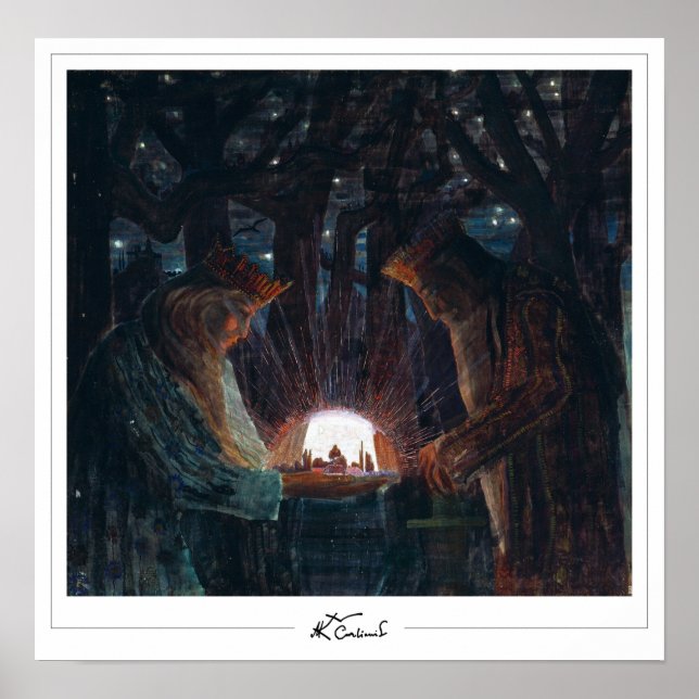 Mikalojus Konstantinas Ciurlionis Zedign Art Post… Poster (Front)