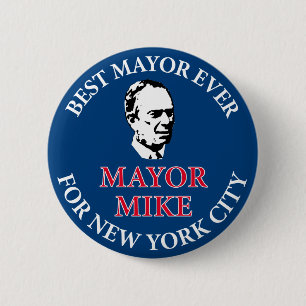 Mike Bloomberg for Mayor 6 Cm Round Badge