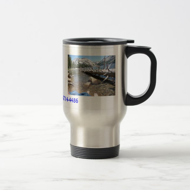 Mike Conley's Stainless Steel Travelling Mug (Right)