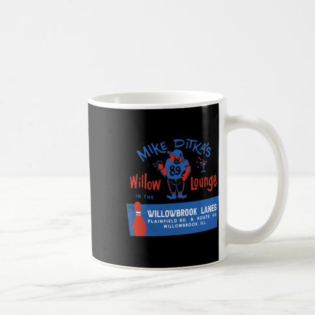 Mike Ditka's Willow Lounge  Coffee Mug (Right)