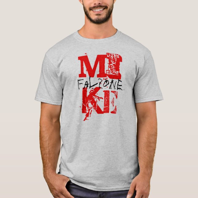 MIKE, falzone T-Shirt (Front)