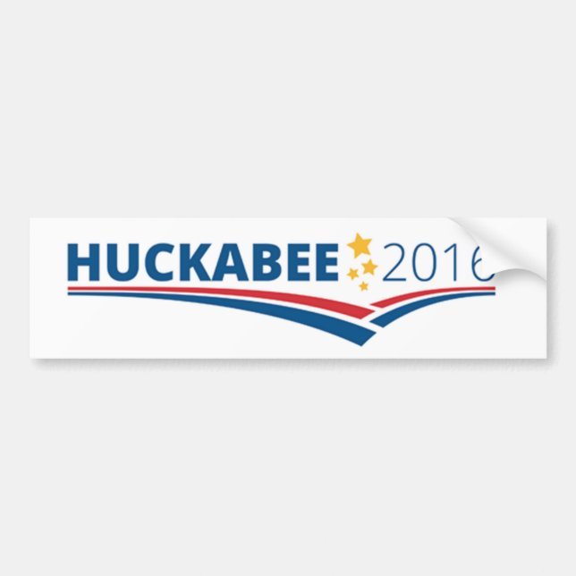 Mike Huckabee 2016 bumper sticker (Front)