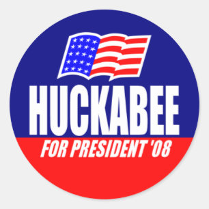 Mike Huckabee for President 08 Stickers
