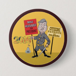 Mike Huckabee for president 2016 7.5 Cm Round Badge