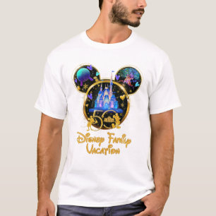 Mike Mouse Head Most Magical World Family Vacation T-Shirt