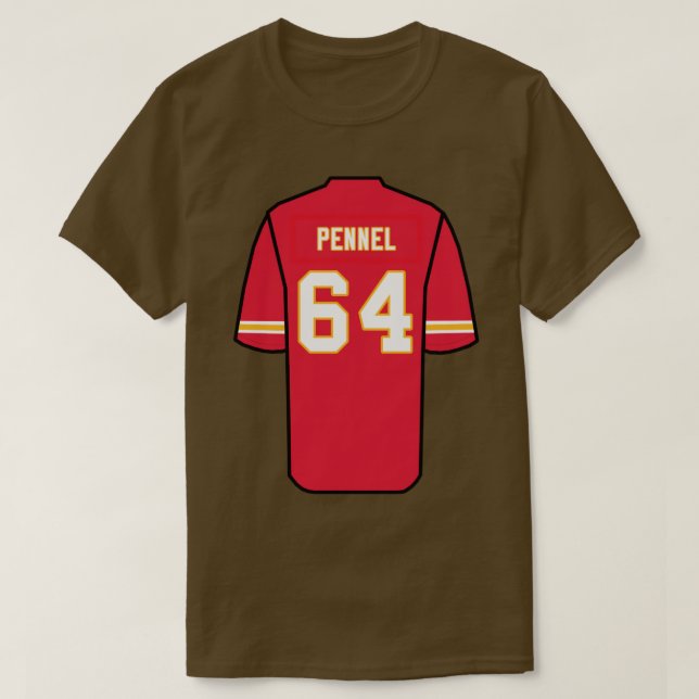 Mike Pennel Jersey T-Shirt (Design Front)