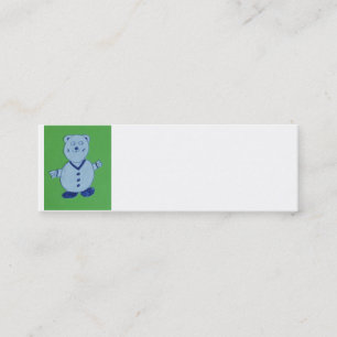 Mike Skinny Business Cards, 7.6 cm x 2.5 cm, Mini Business Card