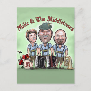 Mike & The Middletones at Fest Postcard