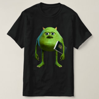 Mike Wazowski with Bible - Affordable T-Shirt