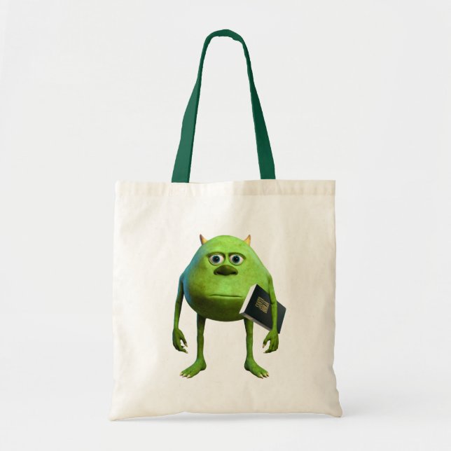 Mike Wazowski with Bible Tote Bag (Front)
