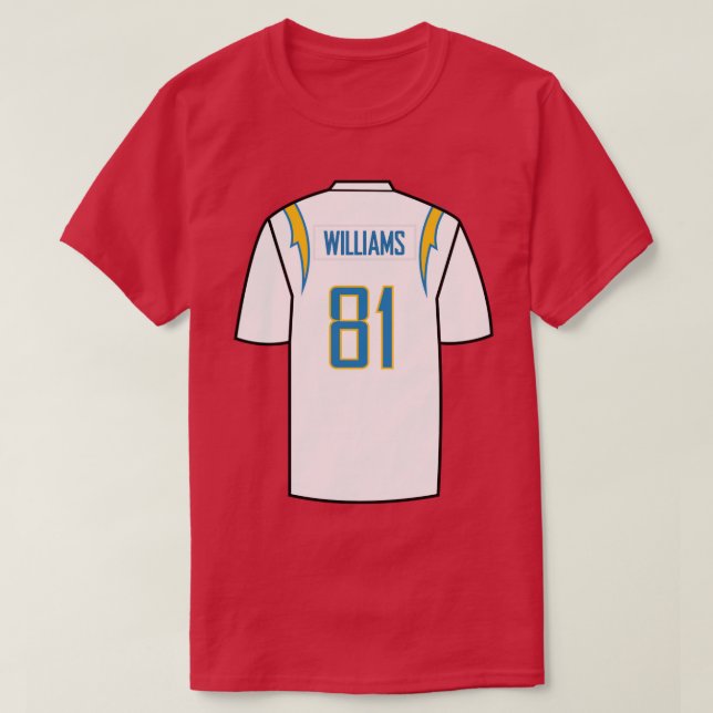 Mike Williams Jersey T-Shirt (Design Front)