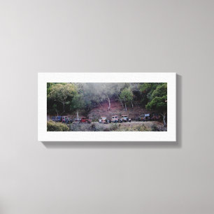 Mikeith Trucks Canvas Print