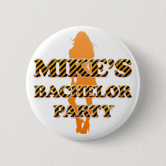 Mike's Bachelor Party 6 Cm Round Badge