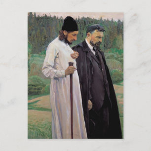 Mikhail Nesterov- The Philosophers Postcard