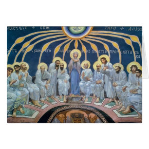 Mikhail Vrubel- Descent of Holy Spirit on Apostles
