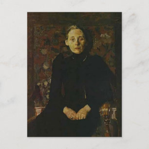 Mikhail Vrubel-Portrait of wife of the businessman Postcard