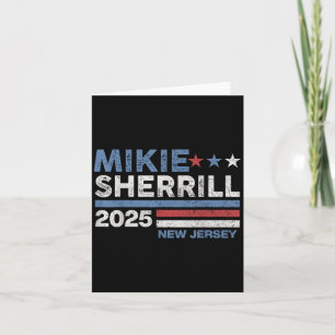 Mikie Sherrill New Jersey Governor 2025 Election D Card