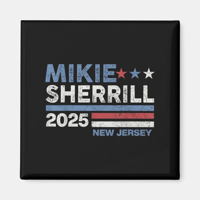 Mikie Sherrill New Jersey Governor 2025 Election D Magnet (Front)