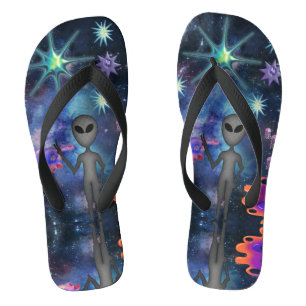 Mikitiez aquarius galaxy summer glow jandals