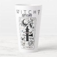 Mikitiez basic witch witchy wizard tarotcard black