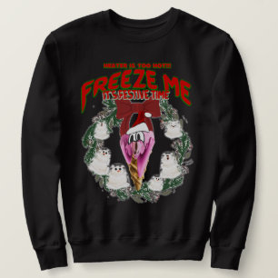 Mikitiez blackfriday heater christmas snowman sweatshirt