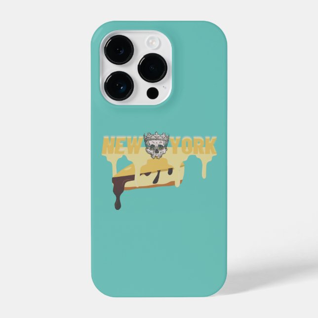 Mikitiez cheesecake blueberrycheese newyork iPhone case (Back)