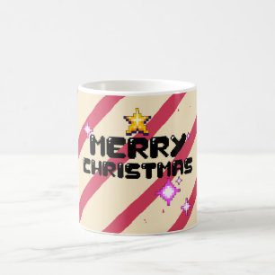 Mikitiez Christmasgame vintage dad elf santaclaus Coffee Mug