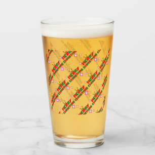 Mikitiez Christmasgame vintage dad elf santaclaus Glass