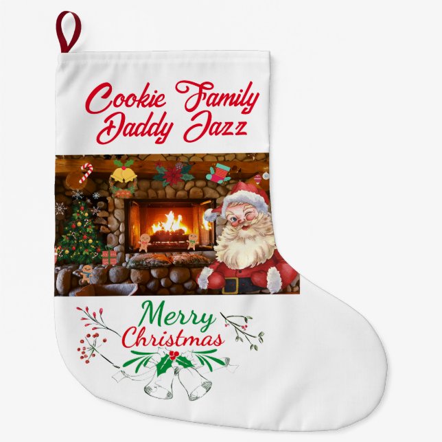 Mikitiez classicwhitechristmas Christmas Stocking (Front)