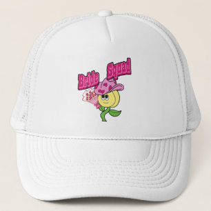 Mikitiez cowboy bridesquad june bride Baby Bib Trucker Hat