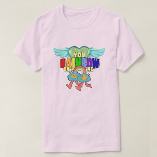 Mikitiez cupid cute rainbow twin friends  T-Shirt