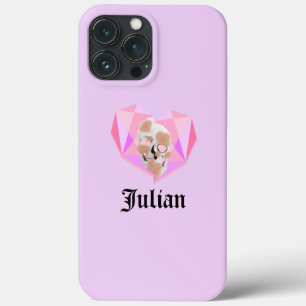 Mikitiez dreamer skull tatto rainbow rose beach iPhone 13 pro max case