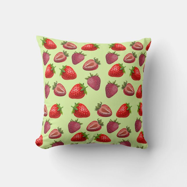 Mikitiez funny cat quote purring summer cushion (Front)