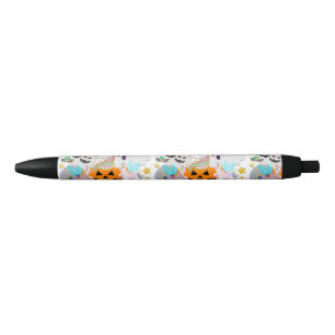 Mikitiez ghost manga anime halloween monster party black ink pen